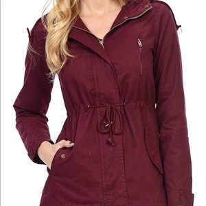 Plum Utility Jacket